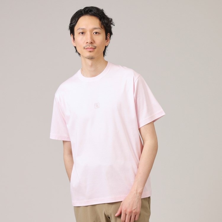 タケオキクチ(TAKEO KIKUCHI)の【刺繍ロゴT】スムース ワンポイント Tシャツ Ｔシャツ