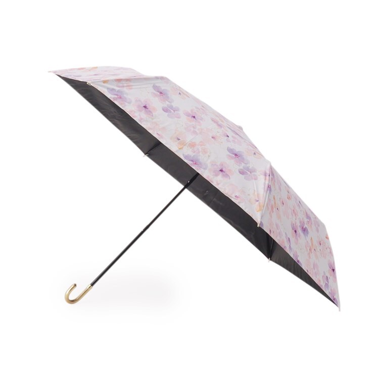 オーバー タッシェ(Ober Tashe)の遮光率100％ UVカット率100％ 遮光オキザリス mini 日傘 晴雨兼用 折りたたみ傘